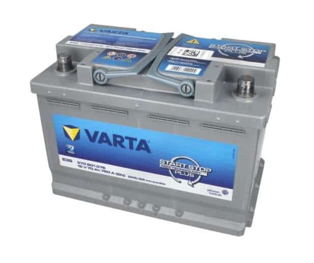 Akumulator VARTA START STOP PLUS AGM E39 70Ah 760A P+ « Mobilny akumulator