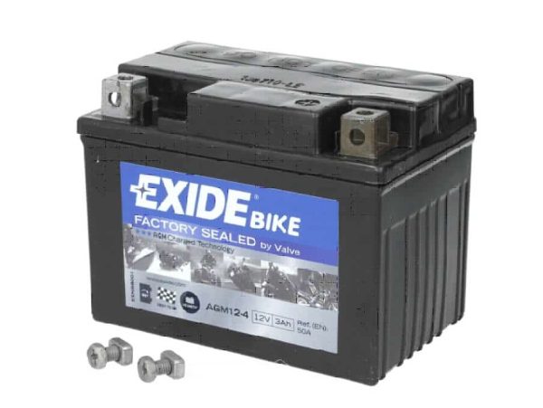 Akumulator EXIDE AGM YTX4L-BS 3Ah 50A P+