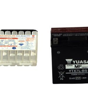 Akumulator YUASA YTX7L-BS 6Ah 100A P+