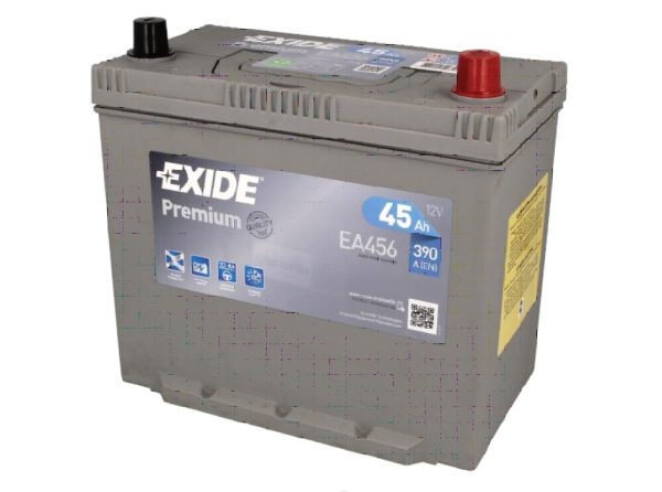 Akumulator EXIDE EA456 45Ah 390A P+