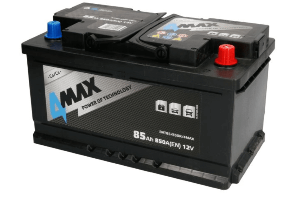 Akumulator 4MAX 85Ah 850A P+